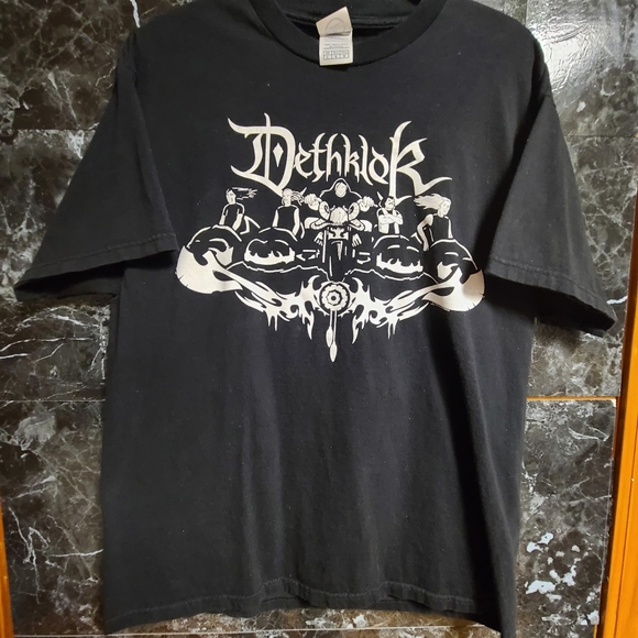 Delta Other - Mid 2000s Metalocalypse: Dethklok Double Sided Band Shirt Size Large